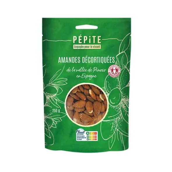 Amandes décortiquées bio