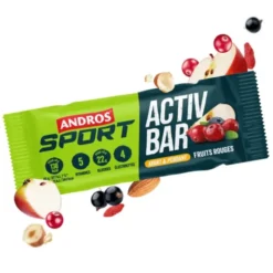 Barre énergétique Andros Sport - Fruits rouges