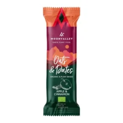Barre énergétique bio Moonvalley - Pomme, cannelle