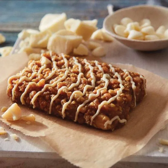 Barre énergétique Clif Bar Mini - Avoine et noix de macadamia, saveur chocolat blanc
