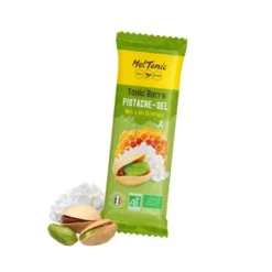 Barre énergétique salée bio Meltonic - Miel, pistaches, fleur de sel de Guérande