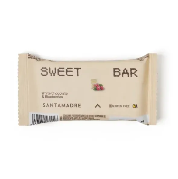 Barre énergétique Santa Madre - Chocolat blanc, bleuet