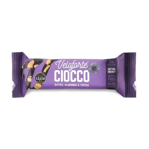 Barre énergétique Veloforte Ciocco - Dattes, amandes, cacao