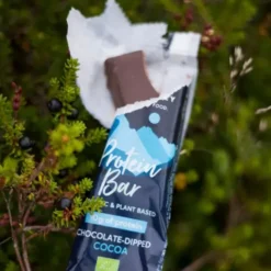 Barre protéinée bio Moonvalley - Cacao enrobée de chocolat