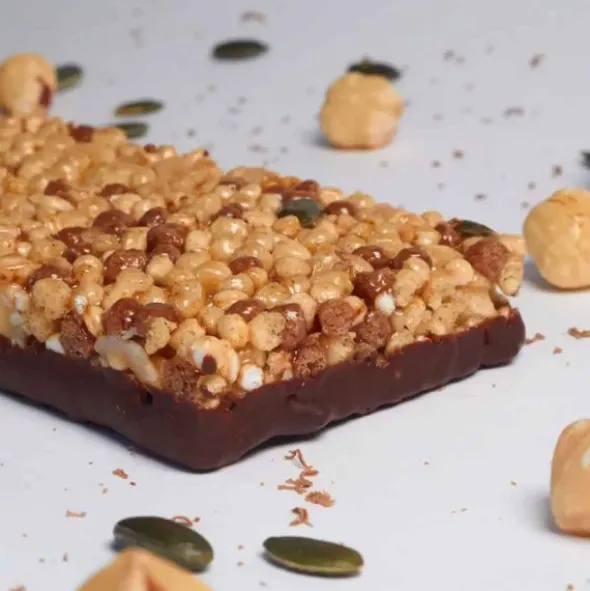 Barre protéinée Crux Nutrition - Noisette, chocolat
