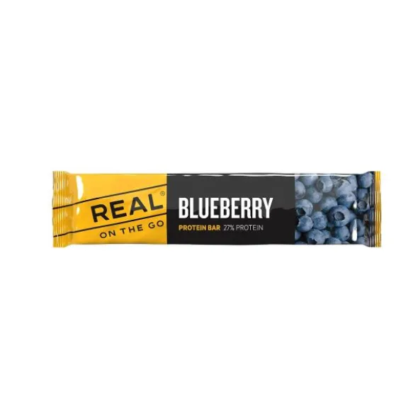 Barre protéinée Real On the Go - Myrtille