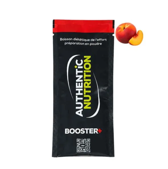 Boisson énergétique Authentic Nutrition Booster+ - Pêche