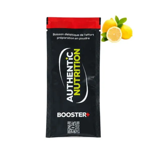 Boisson énergétique Authentic Nutrition Booster+ - Citron