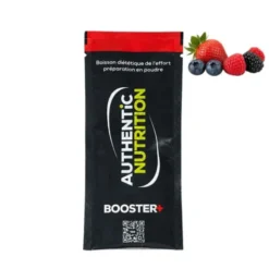 Boisson énergétique Authentic Nutrition Booster+ - Fruits rouges