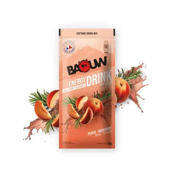 Boisson énergétique Baouw - Pêche, romarin - Stick 45 g