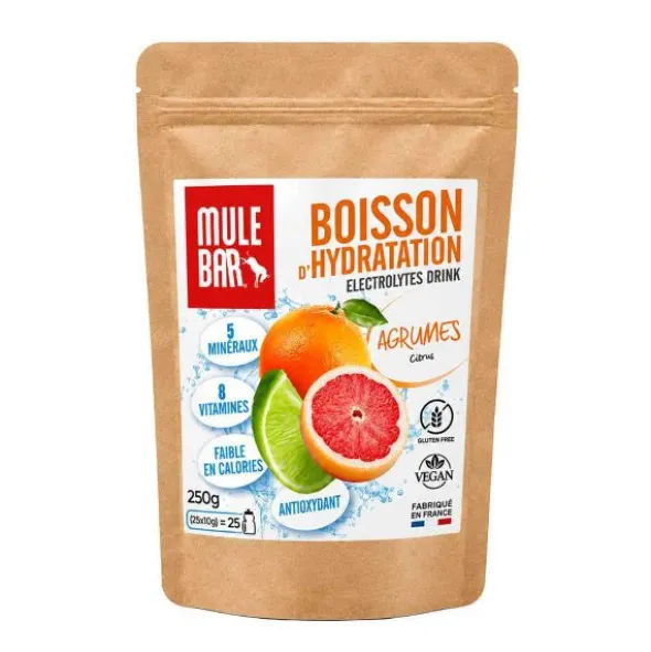 Boissons d'hydratation Mulebar - Agrumes