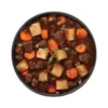 Bourguignon végétarien et pommes de terre