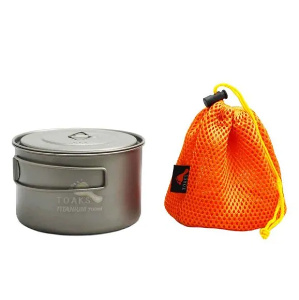 Casserole en titane Toaks Ultralight - 0,7 L