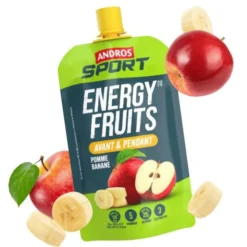 Compote énergétique Andros Sport - Pomme, banane