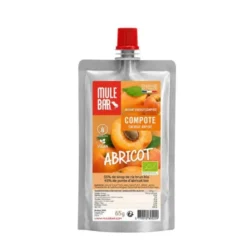 Compote énergétique Mulebar bio -Abricot