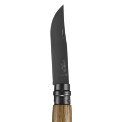 Couteau Opinel n°8 Black - Tradition 8,5 cm - Inox noir, chêne