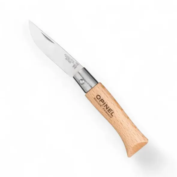 Couteau Opinel n°3 - Tradition 4cm - Inox, hêtre