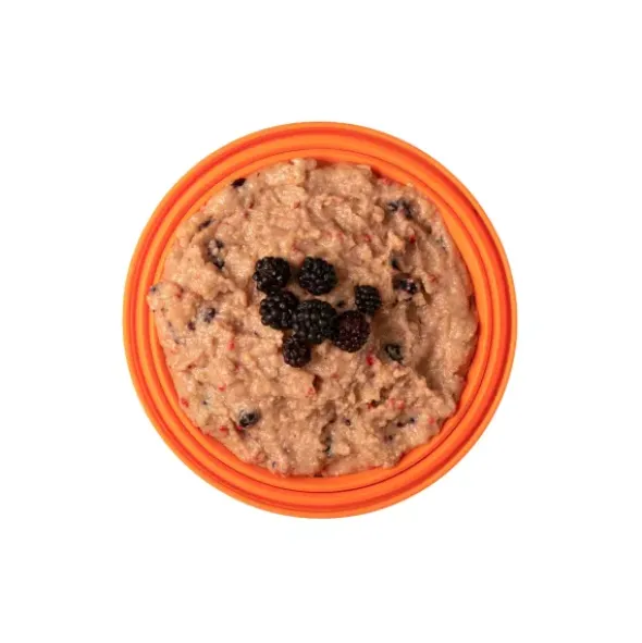 Crème anglaise aux fruits rouges