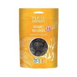 Cubes de bananes séchées bio