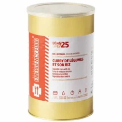 Curry de légumes et son riz - 1800 g - 25 ans