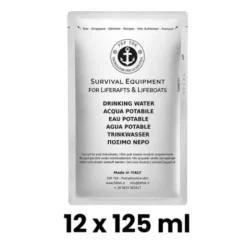 Eau potable en sachet - 5 ans - 1,5 L (12 x 125 ml)