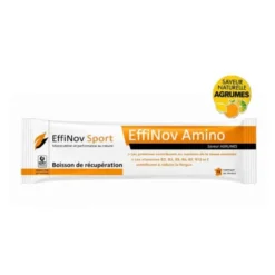 EffiNov Amino - Boisson de récupération - Saveur Agrûmes - 1 stick