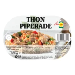 Filet de thon et piperade