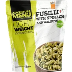 Fusilli aux épinards et aux noix - Grand format
