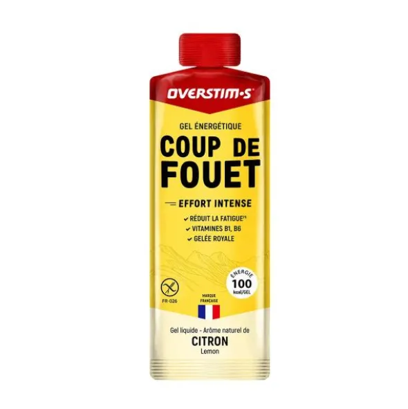 Gel Coup de fouet Overstim.s - Effort intense - Citron