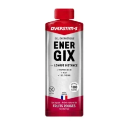 Gel Energix Overstim.s - Longue distance, BCAA - Fruits rouges