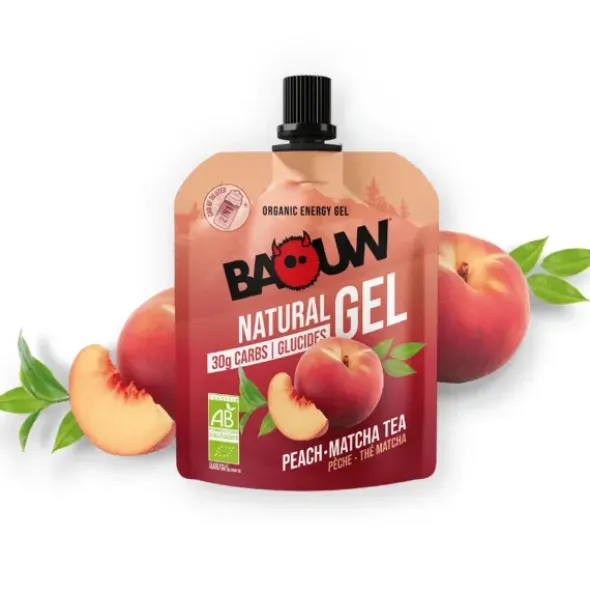 Gel énergétique Baouw - Pêche, thé