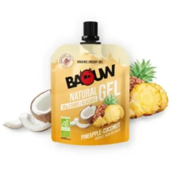 Gel énergétique bio Baouw - Ananas, noix de coco