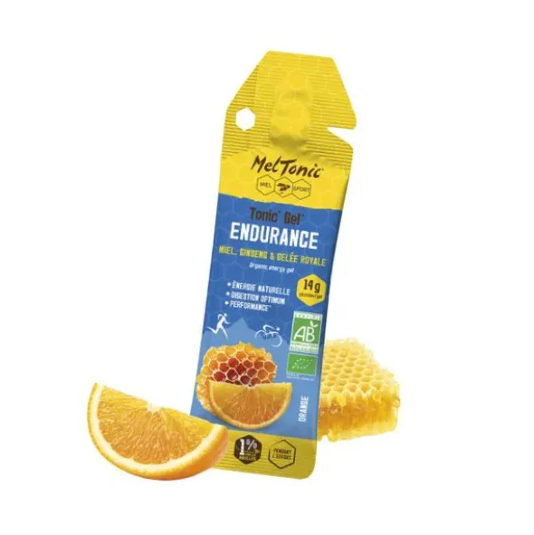 Gel énergétique bio Meltonic - Endurance - Miel, ginseng et gelée royale