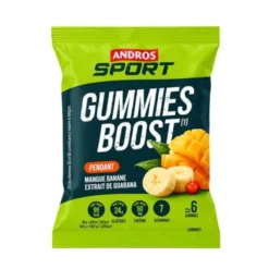 Gommes énergétiques Andros Sport - Mangue, banane, café vert