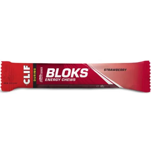 Gommes énergétiques Clif Bloks - Fraise