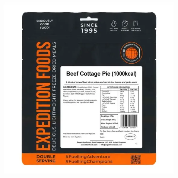 Hachis parmentier de boeuf - Double portion