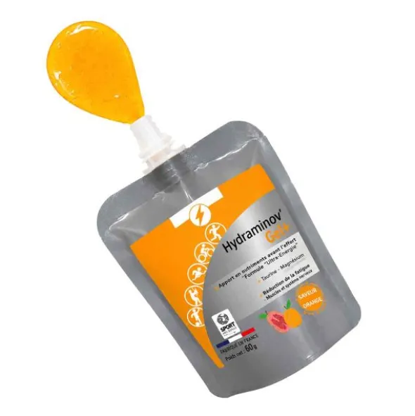 Hydraminov Gel+ - Gel nutritionnel Effinov x 3 - Abricot, goyave