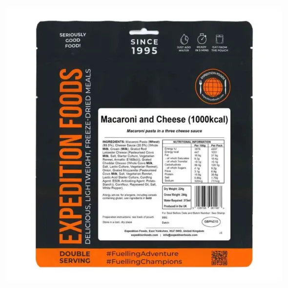 Macaronis aux fromages - Double portion