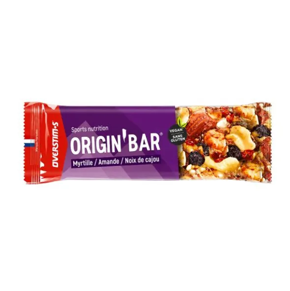 Origin'bar Overstim.s - Myrtille, amande, noix de cajou