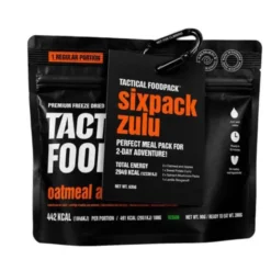 Pack de 6 repas lyophilisés végétariens Tactical Foodpack - Zulu