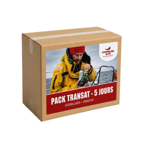 Pack Voile - 5 jours - Stérilisés avec snacks