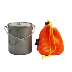 Popote en titane avec anse Toaks - 0,75 L