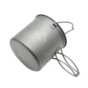 Popote en titane Toaks avec poignée - 1,1 L