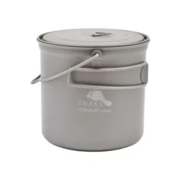 Popote en titane Toaks avec poignée - 1,1 L