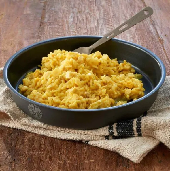 Poulet au curry et riz - 15 ans