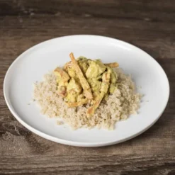 Poulet curry et quinoa