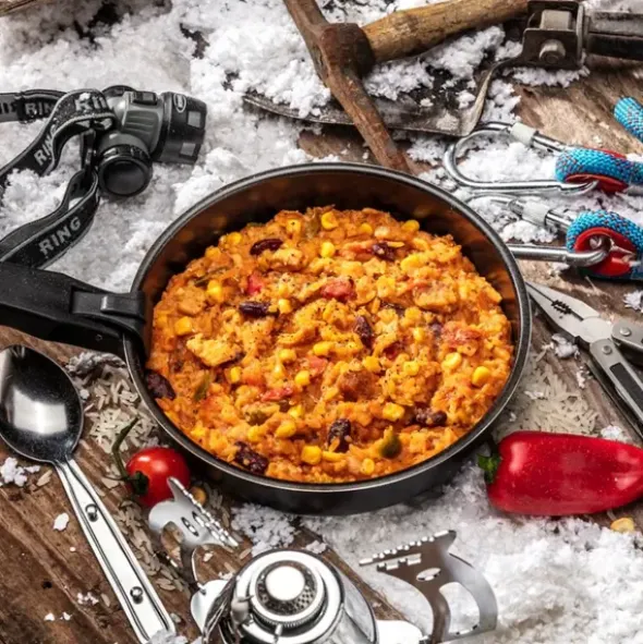Poulet fajita et riz - Double portion