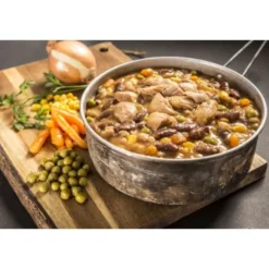 Poulet fondant sur jardinière de légumes