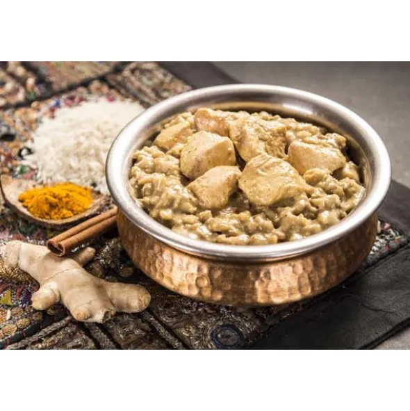 Poulet korma et son riz