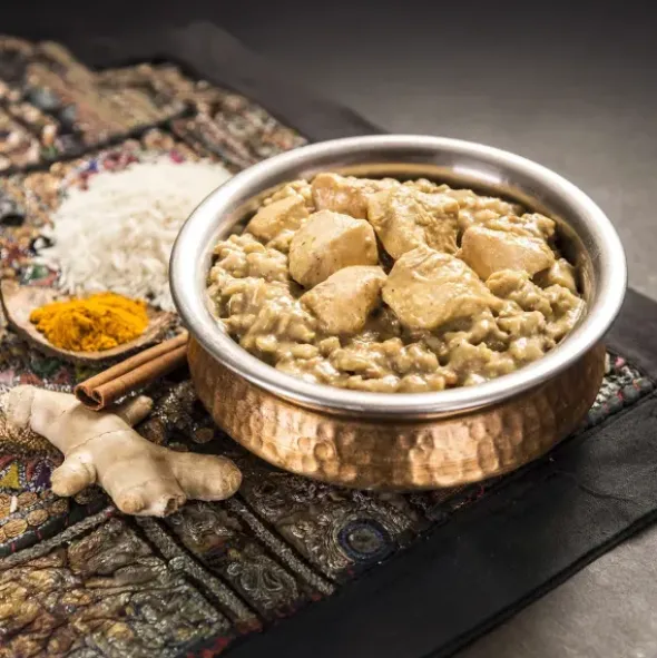 Poulet korma et son riz basmati - Grand format